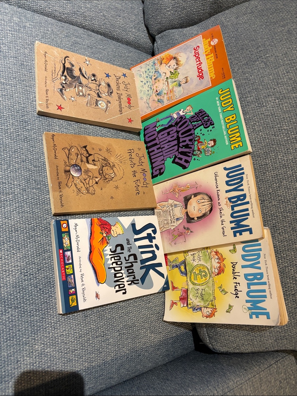 Judy Blume/judy moody books x 7!